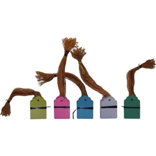 100pcs Waterproof Plastic Garden Plants Flower Seedlings Label Branding Rugged Reusable Colored Optional Free Shipping