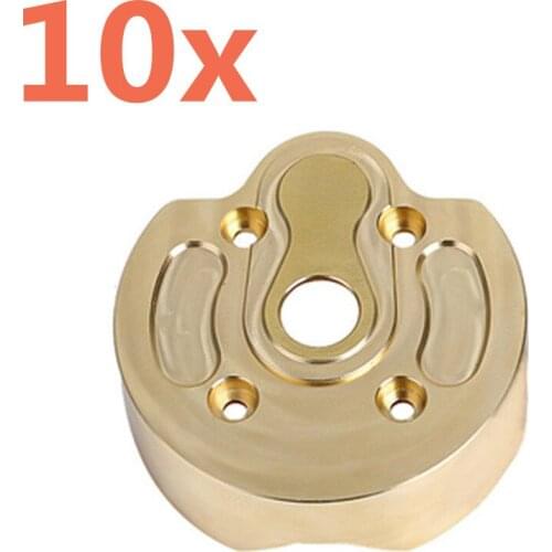10x For RC Cars Axial Capra1.9 UTB/SCX10 III Axles Brass Weight Counter Counterweights Heavy Weight Balance Portal Drive Housing