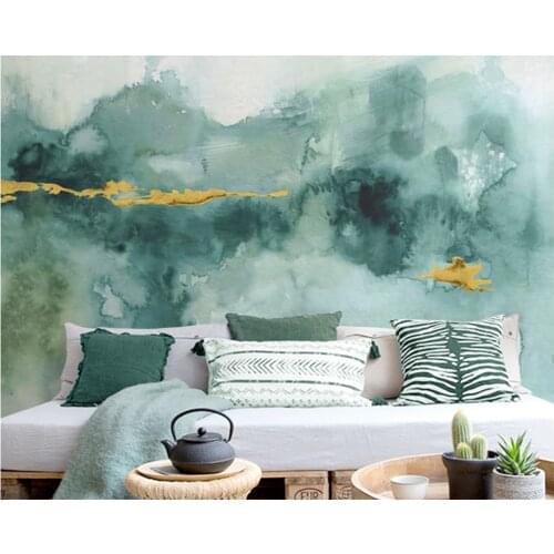 Beibehang Customized modern new style living room bedroom abstract landscape background wallpaper wall papers home decor