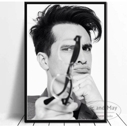 Brendon Urie Panic At The Disco Posters And Prints Canvas Painting Wall Art Picture Vintage Poster Decorative Home Decor Obrazy