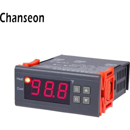 10A 110V Digital Temperature Controller Thermocouple thermal regulator temperature gauge -58~194 Fahrenheit with Sensor Control