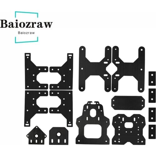 1Set 3d Printer Parts OOZNEST OX CNC Plates Aluminum Plate Engraving Building Board DIY Parts