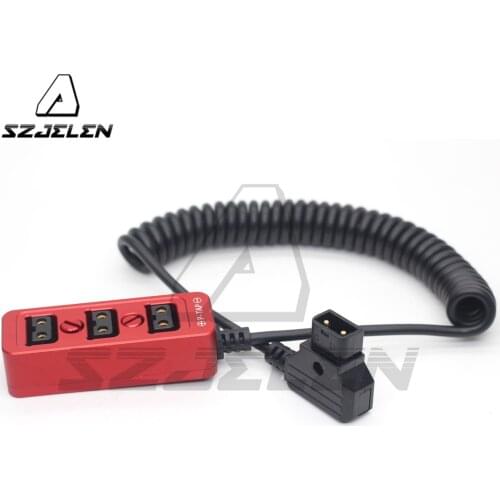 DTAP to 3-Port Dtap Female Ptap Splitter Cable for Metal shell DTAP power distributor