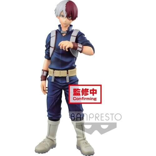 Tronzo Original Banpresto My Hero Academia Age of Heroes Vol.5 AOH Todoroki Shoto PVC Action Figure Model Doll Toys Figurines