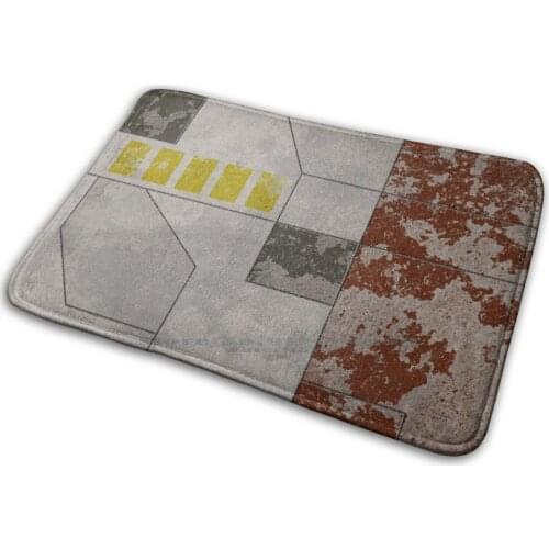 Bounty Hunter Mat Rug Carpet Anti-Slip Bedroom Entrance Door Mat Star Bounty Hunter Fett Boba Slave Carbonite Plating Ship War