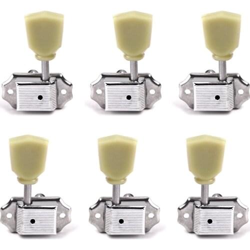 Finest 6pcs Electric Guitars String Tuning Keys Closed Musical Instrument Parts DIY