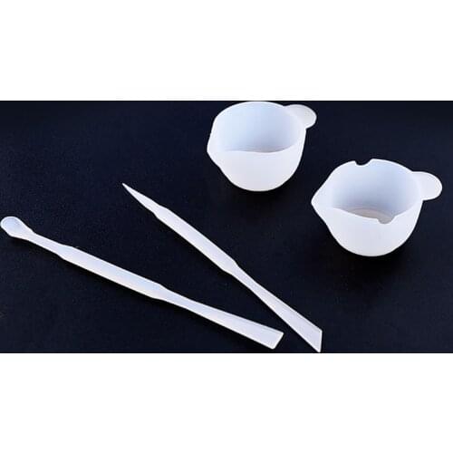 Practical Mixing Cup Silicone Stir Bar Multifunctional Mixing Glue Tools DIY Handcraft Pendant Jewelry Making Accessories