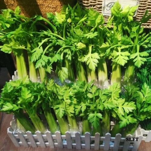 Dining room hotel supermarket green grocery Kitchen store shop decoration fake artificial vegetables simulation celery model