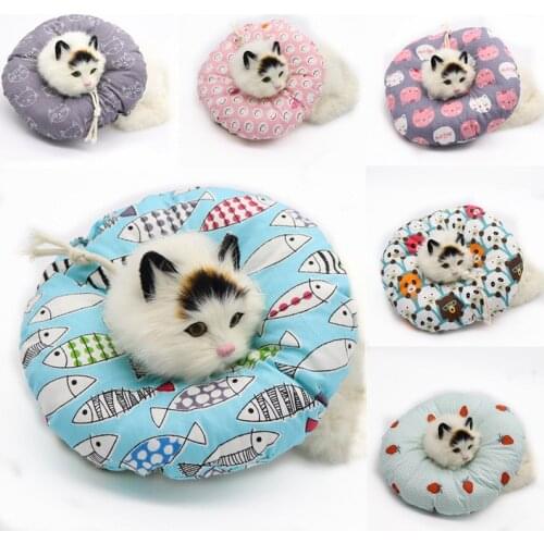 Pet Cat Elizabeth Circle Collar Protection Collar for Cats Neck Fixed Products for Dog Pet Supplies