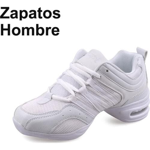 Womens Dancing Shoes Soft Outsole Woman Breath Jazz Hip Hop Shoes Sports Feature Dance Sneakers Ladies Girls Modern Shoes