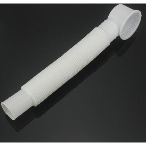1pc Telescopic Plastic Bathtub Shower Room Barrel Down Pipe Drain Pipe