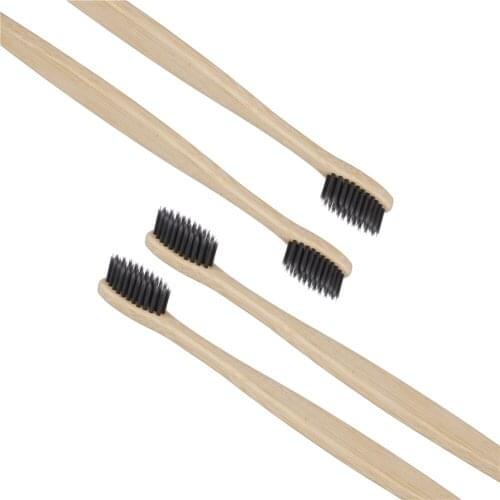 5pcs Eco Friendly Bristles Bamboo Charcoal Toothbrushes Oral Care Tooth Brush Environmentally Tooth Brush
