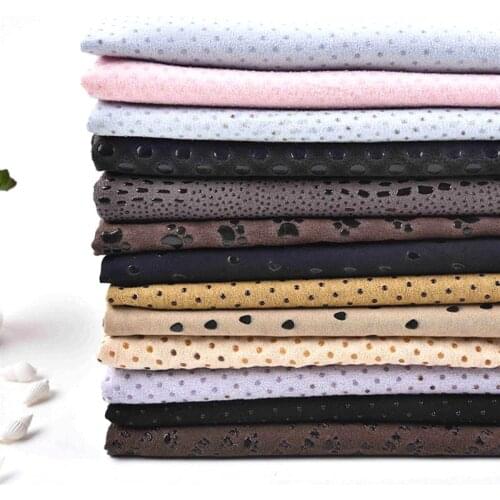 50*150cm Velvet Silicone Anti-slip Fabric Baby Sole Cushion Wash Cloth Non-slip DIY Toys Handma