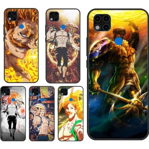 Escanor Seven Deadly Sins Phone Case For Xiaomi Redmi Note 10 9 Pro 8T 9S 7A 8A 9A 9C 9T K40 Redmi Note 8 Pro Cover