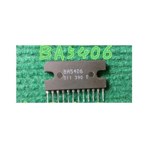 5PCS/LOT BA5406 SIP-12 Dual Channel A / B Class Audio Power Amplifier Chip