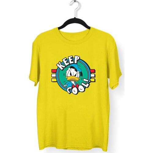 Donald Duck Disney Women T-Shirts Fashion Outdoor Casual Summer New Harajuku Style Round Neck Short Sleeve T Shirts Female Trend