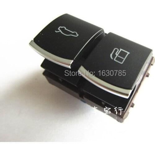 OE Chrome Gas Fuel Tank Door And Trunk Release Open Button Switch For VW Jetta MK6 EOS Passat B6 CC 35D 959 903 3C0 959 903B