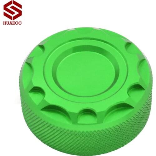 Motorcycle CNC Brake Fluid Reservoir Cover Cap Tank Oil Cup Cover For Kawasaki Z800 Z900 Z650 Z250 Ninja 650 250 300