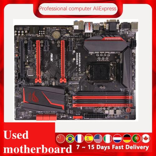 For Asus MAXIMUS VII RANGER Desktop Motherboard Z97 LGA 1150 For Core i7 i5 i3 SATA3 USB3.0 Original Used Mainboard