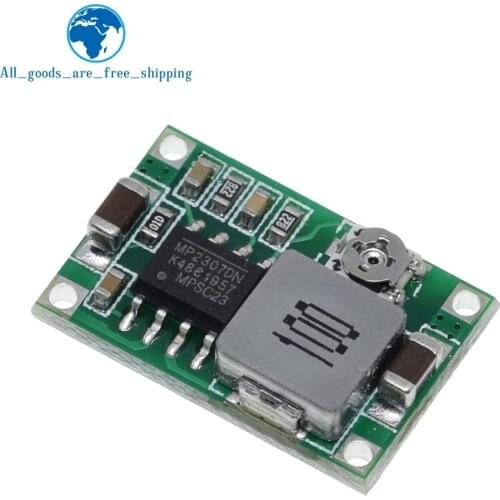 TZT RC Airplane Module Mini 360 DC Buck Converter Step Down Module 4.75V-23V to 1V-17V LM2596 2A 17x11x3.8mm