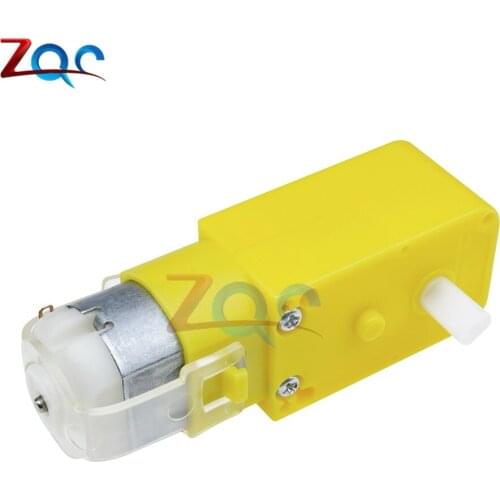 Double Shaft DC Gear Motor DC 3V-12V 1:48 Dual Shaft DC Motor Electric Motor for Arduino Robot Smart Car Toys DIY Model