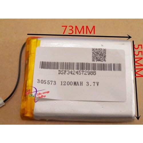 MP3 battery Tablet polymer battery capacity battery cell 305 573 new A grade