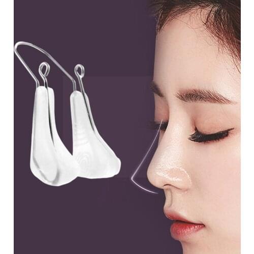 1pcs Soft Silicone Nose Clip Corrector Nose Shaper Slimming Corrector Clip Tools Beauty Massager Nose Lifting Shaping Up Br A2S4