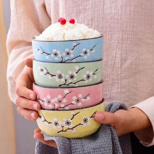 Tableware Set Ceramic Bowl A Ceramic Bowl Salad Bowl Rice Dessert Bowl Japanese Bowls