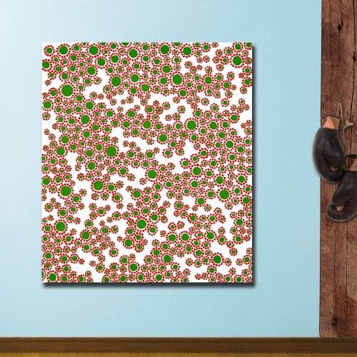 Wall Art Kusama Yayoi Mountain the_secret_lake Painting For Living Room Home Decoration Oil Painting On Canvas Wall Painting