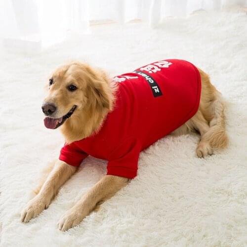 The New Big Dog Suit In The Large Dog Two-Legged Clothing Autumn Winter Warm Spring Golden Hair Samoye Pet Clothes Dog Clothes