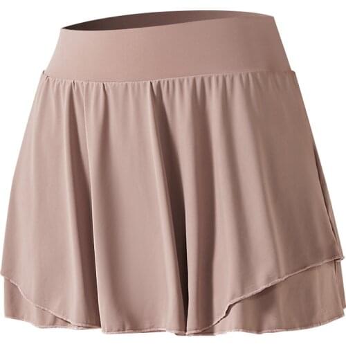 NWT Women Tummy Control Yoga Shorts Running Sports Tennis Shorts 2 in Quick Dry Skirts Lightweight Breathable Short