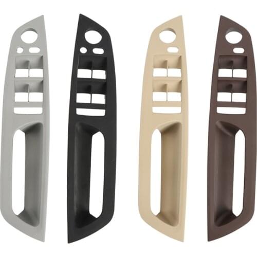RHD LHD Car Left/Right Main Drivers Seat Interior Door Handle Inner Panel Pull Trim Cover for BMW X5 X6 E70 E71 2007-2014