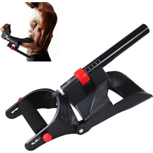 T Adjustable Power Hand Grip Arm Trainer Adjustable Forearm Hand Wrist Exercises Trainer Strengthener Grip Bodybuilding Fitness