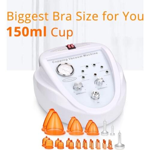 MyChway 150ml XL size vaccum breast enhancement hip lifting women suction cup vacuum therapy butt improve Machine