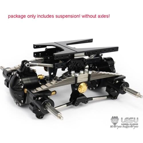 1/16 RC Tractor Truck Bru Model Car Axle Metal Rear Suspension Parts TH16668-SMT3