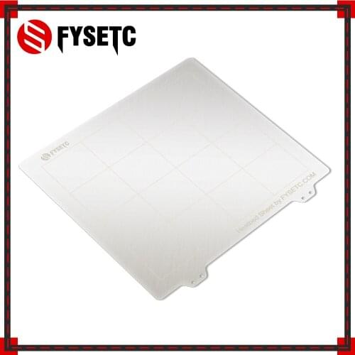 1pc New 235X235mm Spring Steel Sheet Heat Bed Platform Flexible Artificial Model For Ender-3 CR-20 3D Printer Parts