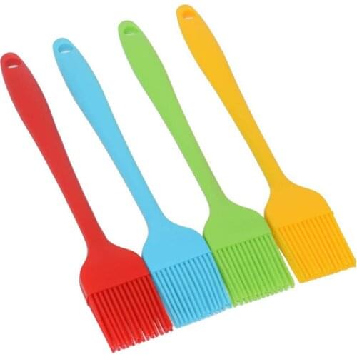1 PCS Barbecue Tools Silicone Barbecue Oil Brush High Temperature Kitchen Baking Gadgets Household Barbecue Brush