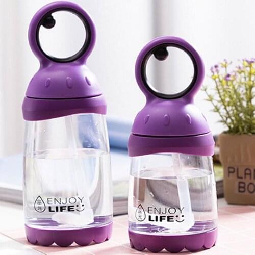 2 Use 260ml Baby Kids Children Portable Feeding Drinking Water Bottle Cup With Straw