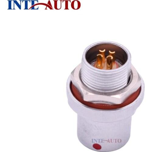 Female 1B series EZHG 4 pins circular push pull self-locking female connector RoHS Certified for Portable Hardness