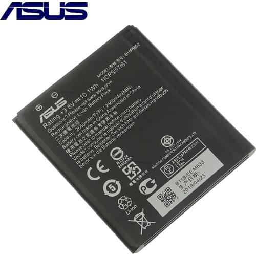 Original ASUS B11P1602 Phone Battery For ASUS Zenfone Go ZB500KL X00AD X00ADC 2600mAh