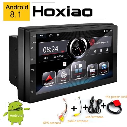 2 Din 7‘’ FM Car Radio Android Stereo Bluetooth Auto Radio 1080p GPS AM WIFI GPS Central Multimedia Player Head Unit 16G No DVD