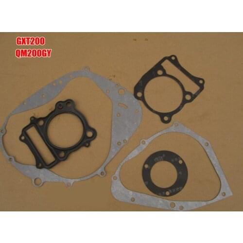 Free shipping moto accessory QINGQI QM200GY engine gasket for Suzuki motorcycle GXT200 DR200 gasket 200cc parts