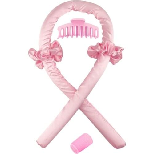 Heatless Hair Curlers for Long Hair to Sleep in Overnight No Heat Rollers