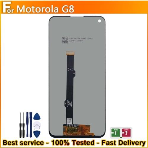 For Motorola Moto G8 XT2045-1 XT2045-2 XT2045-5 LCD Display Touch screen Digitizer Moto G8 Assembly Replacement
