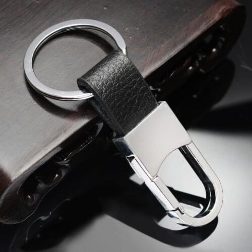 EDC Outdoor Metal Leather Buckle Carabiner Key Chain Tactical Keychain Holder Durable Camping Hiking Equipment Multi Tool