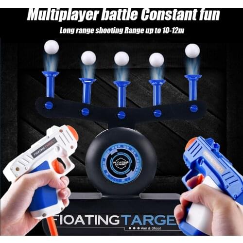 Electric double floating ball dart target shooting shooting game parent-child interactive party game educational toy gift