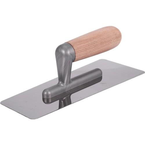 Hot YO-2Pcs Stainless Steel Trowel Tool Batch Wall Shovel Tool Putty Tool Cement Finishing Tool