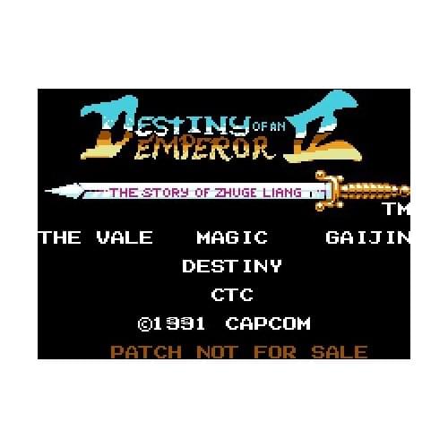 Destiny of an Emperor 2 (English) Game Card For 72 Pin 8 Bit Game Player