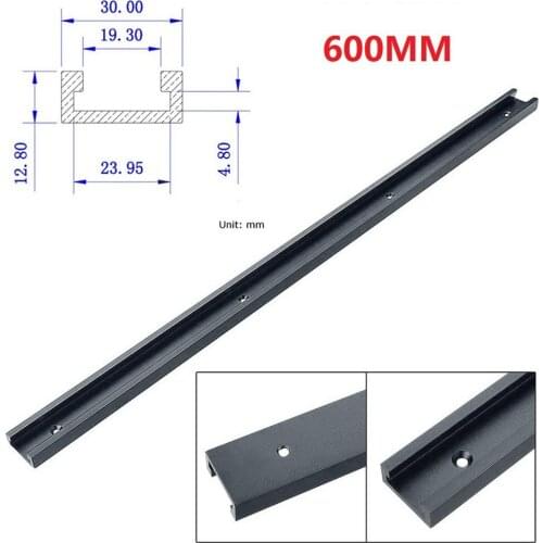 Fixture T-slot Track For T-screws Quick Clamping Tool Woodworking 600mm