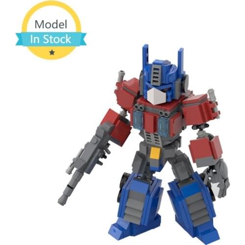MOC Deformation Armor Robot Fighting Building Block Model Comics Demon Amuro Driving Bricks Toys Anime Warriorals Children Gift